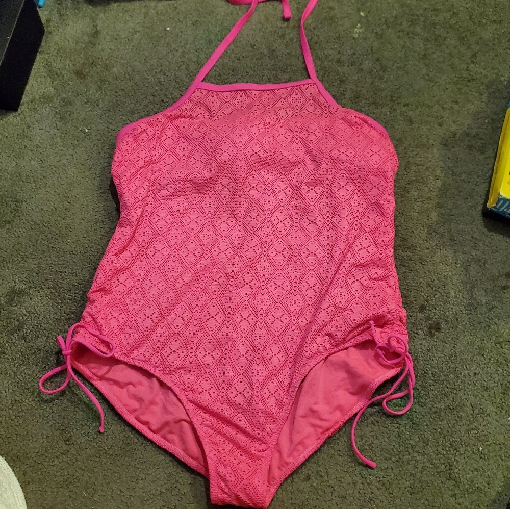 Pink 3x swim suit